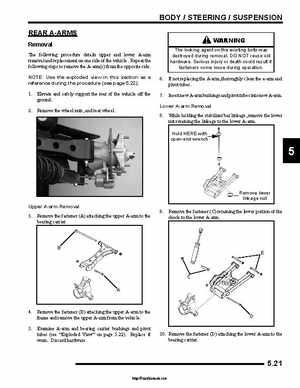 2008 Polaris Ranger RZR Service Manual, Page 165