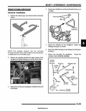 2008 Polaris Ranger RZR Service Manual, Page 167