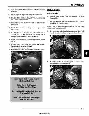 2008 Polaris Ranger RZR Service Manual, Page 175