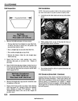 2008 Polaris Ranger RZR Service Manual, Page 176