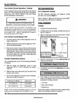 2008 Polaris Ranger RZR Service Manual, Page 291