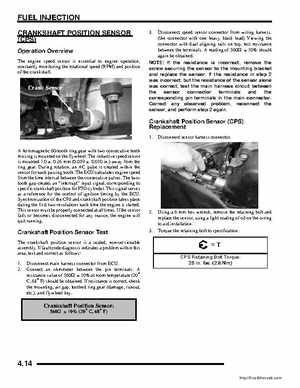 2008 Polaris Sportsman 700/800/700 X2 EFI Service Manual, Page 126