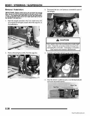 2008 Polaris Sportsman 700/800/700 X2 EFI Service Manual, Page 164