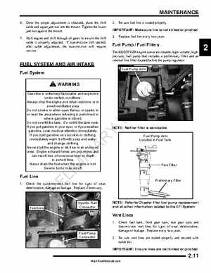 2009-2010 Polaris RZR Factory Service Manual, Page 27