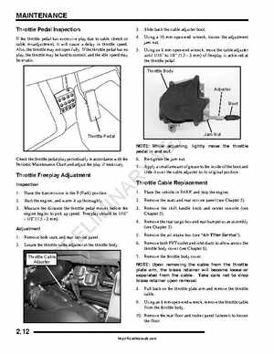 2009-2010 Polaris RZR Factory Service Manual, Page 28