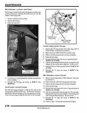 2009-2010 Polaris RZR Factory Service Manual, Page 36