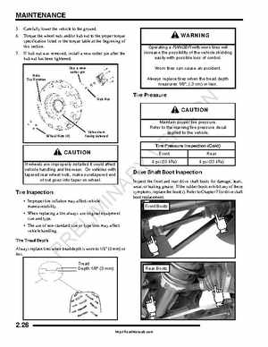 2009-2010 Polaris RZR Factory Service Manual, Page 42
