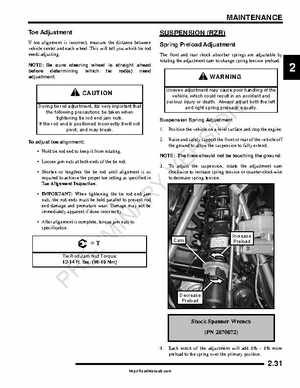2009-2010 Polaris RZR Factory Service Manual, Page 47