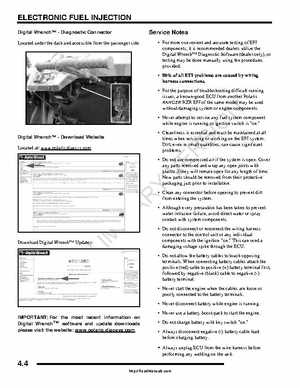 2009-2010 Polaris RZR Factory Service Manual, Page 116