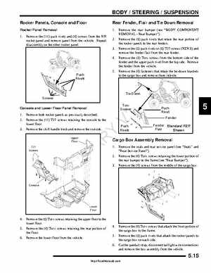 2009-2010 Polaris RZR Factory Service Manual, Page 167
