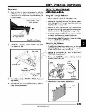 2009-2010 Polaris RZR Factory Service Manual, Page 175