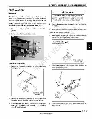 2009-2010 Polaris RZR Factory Service Manual, Page 177
