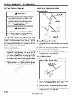 2009-2010 Polaris RZR Factory Service Manual, Page 182