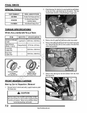 2009-2010 Polaris RZR Factory Service Manual, Page 228