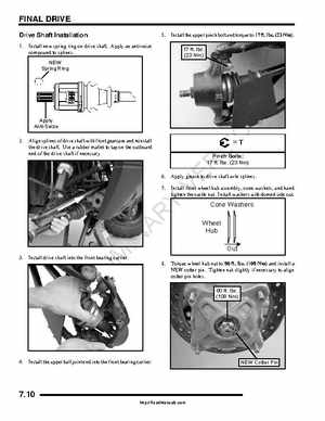 2009-2010 Polaris RZR Factory Service Manual, Page 236