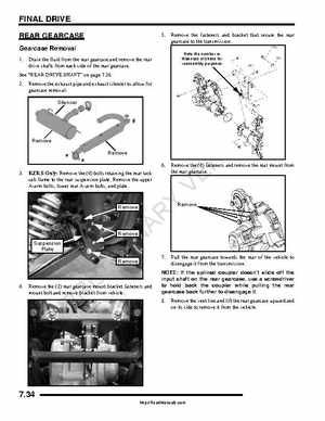 2009-2010 Polaris RZR Factory Service Manual, Page 260