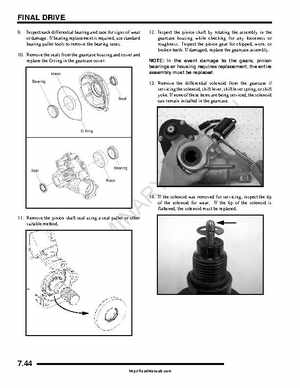 2009-2010 Polaris RZR Factory Service Manual, Page 270