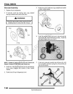 2009-2010 Polaris RZR Factory Service Manual, Page 274
