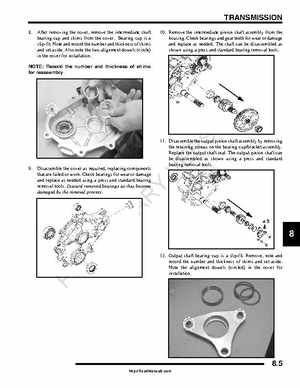 2009-2010 Polaris RZR Factory Service Manual, Page 283