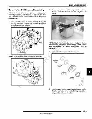 2009-2010 Polaris RZR Factory Service Manual, Page 287