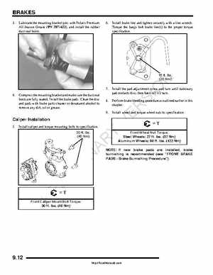 2009-2010 Polaris RZR Factory Service Manual, Page 310