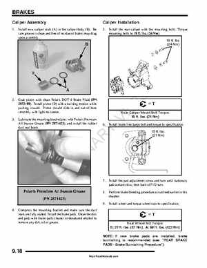 2009-2010 Polaris RZR Factory Service Manual, Page 316