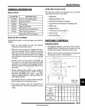 2009-2010 Polaris RZR Factory Service Manual, Page 321