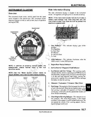 2009-2010 Polaris RZR Factory Service Manual, Page 325
