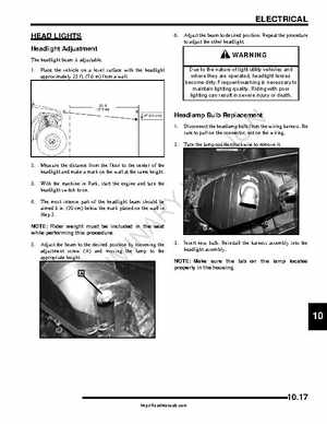 2009-2010 Polaris RZR Factory Service Manual, Page 335