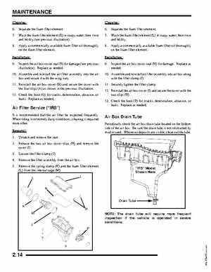 2009 Polaris Outlaw 450/525 Service Manual, Page 26