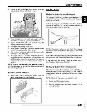 2009 Polaris Outlaw 450/525 Service Manual, Page 33