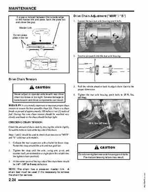 2009 Polaris Outlaw 450/525 Service Manual, Page 36