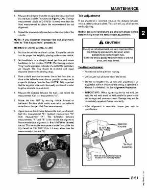 2009 Polaris Outlaw 450/525 Service Manual, Page 43