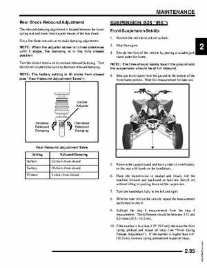 2009 Polaris Outlaw 450/525 Service Manual, Page 47