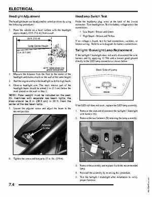 2009 Polaris Outlaw 450/525 Service Manual, Page 162