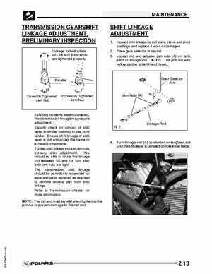 2009 Polaris Scrambler 500 4x4 2x4 factory service manual, Page 23