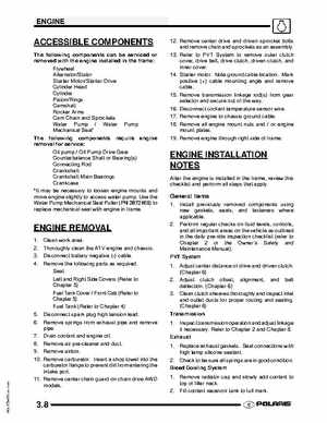 2009 Polaris Scrambler 500 4x4 2x4 factory service manual, Page 58