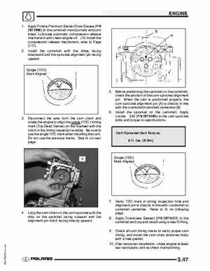 2009 Polaris Scrambler 500 4x4 2x4 factory service manual, Page 97