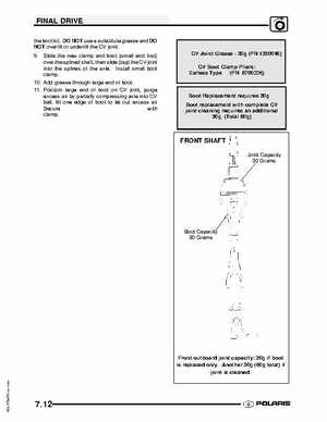 2009 Polaris Scrambler 500 4x4 2x4 factory service manual, Page 170