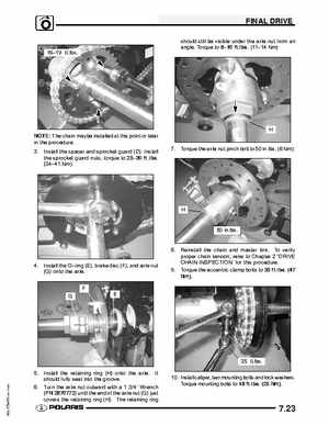 2009 Polaris Scrambler 500 4x4 2x4 factory service manual, Page 181