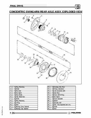 2009 Polaris Scrambler 500 4x4 2x4 factory service manual, Page 184