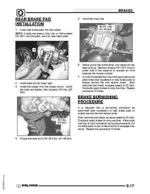 2009 Polaris Scrambler 500 4x4 2x4 factory service manual, Page 209