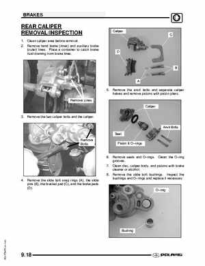 2009 Polaris Scrambler 500 4x4 2x4 factory service manual, Page 210