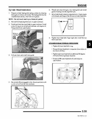 2009 Polaris Sportsman 850 XP EFI EPS Service Manual, Page 127