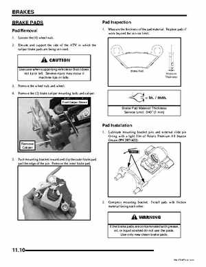 2009 Polaris Sportsman 850 XP EFI EPS Service Manual, Page 286