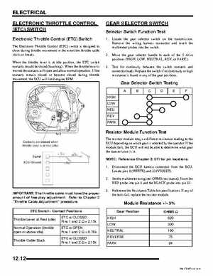 2009 Polaris Sportsman 850 XP EFI EPS Service Manual, Page 304
