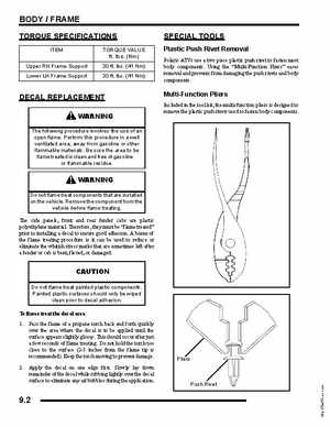 2010 Polaris Sportsman 850 Service Manual, Page 264