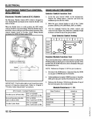 2010 Polaris Sportsman 850 Service Manual, Page 330