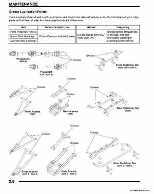 2011 Polaris Ranger RZR ATV Service Manual, Page 22