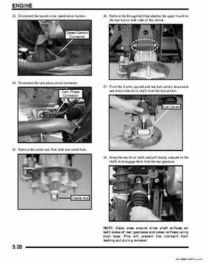 2011 Polaris Ranger RZR ATV Service Manual, Page 70
